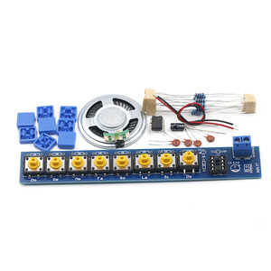 Ne555 <b>Electronic</b> Piano <b>Kit</b> 8 Notes Music Generator Educational DIY Assembly Electronics Learning <b>Module</b> - Product Image 1