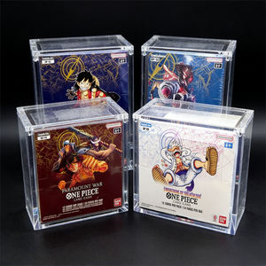 Boîte de présentation en acrylique transparente épaissie polie OP 01-10 TCG pour cartes à collectionner One Piece – Vente en gros - Product Image 6