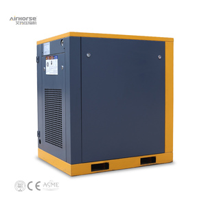 Máy nén khí trục vít êm ái 4kw 5.5hp, máy nén khí trục vít truyền động bằng dây đai 7.5kw 10hp - Product Image 4