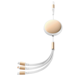 <span class=keywords><strong>Cable</strong></span> de Carga Rápida Retráctil 3 en 1 de 120W 5A, <span class=keywords><strong>Cable</strong></span> Cargador Multi USB para <span class=keywords><strong>iPhone</strong></span>, Tipo <span class=keywords><strong>C</strong></span>, Android - Product Image 1
