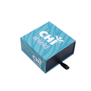 2020 sur Mesure De Luxe de Style de Boîte <span class=keywords><strong>D</strong></span>'allumettes Sortir <span class=keywords><strong>Carton</strong></span> Glissé Tiroir Boîte Cadeau Emballage Bleu - Product Image 3