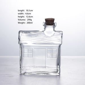 <span class=keywords><strong>Prix</strong></span> fabricant, vente en gros, logo personnalisé en relief, mini bouteille en verre pour <span class=keywords><strong>alcool</strong></span>, 200 ml, 20 cl, bouteille en verre pour gin, whisky, vin - Product Image 2