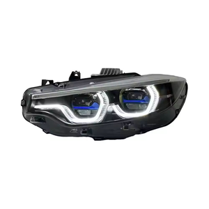Luci Diurne SJC per <span class=keywords><strong>BMW</strong></span> <span class=keywords><strong>Serie</strong></span> <span class=keywords><strong>4</strong></span> F32 F33 F36 F82 2013-2019 Fari <span class=keywords><strong>Blu</strong></span> Tricolore Giallo Bianco Ambra - Product Image 6