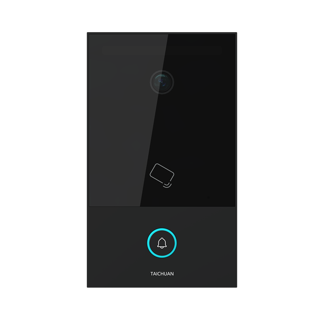 Smart IP Video Doorbell Tuya Smart with RFID NFC IP  and Card Access for Villa Apartment
