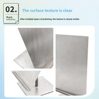 Présentoir ajustable en acier inoxydable pour chemises, style moderne, pour vitrine de magasin de vêtements pour hommes et femmes, accessoires recommandés