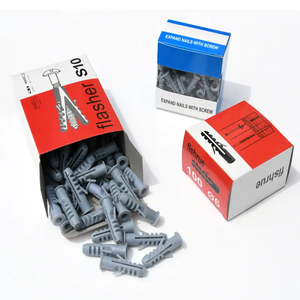 Spina <span class=keywords><strong>da</strong></span> parete in plastica spinato tipo pesce <span class=keywords><strong>da</strong></span> 6mm 8mm 10mm 12 mm14 <span class=keywords><strong>mm</strong></span> tubo di espansione di ancoraggio personalizzato - Product Image 1