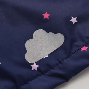 Manteau de pluie imperméable en polyester pour enfants, à capuche, avec fermeture éclair, vêtements de sport de randonnée, imperméable, de styliste, nouvelle collection - Product Image 4