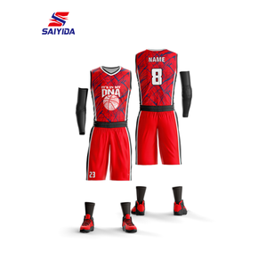 Personalizado XS Basketball Sports Suit Sublimação Team Basketball Clothes Sportswear Padrão dos homens - Product Image 2