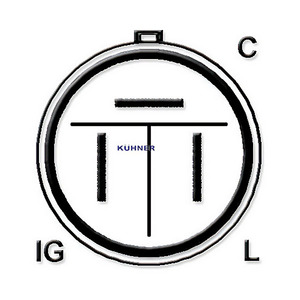 Alternatore compatibile con HONDA CONCERTO 1.4 Benzina (KW: 66, CV: 90) dal 08-1989 al 10-1991 KUHNER 40751RI NUOVO - Product Image 3