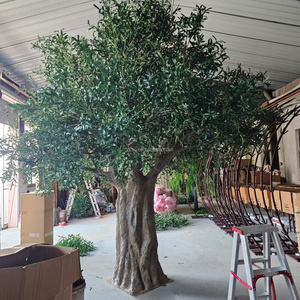 Árbol Artificial Realista Personalizado de 8, 10 y 12 Pies, Árbol de <span class=keywords><strong>Olivo</strong></span> Artificial Resistente a los Rayos UV para Decoración de Hoteles, Eventos, Jardines, Interiores y Exteriores - Product Image 2