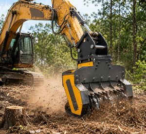 Desbrozadora Forestal Hidráulica de Alta Resistencia para Excavadoras de 2 a 40 Toneladas, Cortadora de Césped y Desmalezadora de Martillos en Venta - Product Image 1
