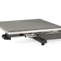 Presse à chaud MICROTEC Vector KHP-24 16x24 pouces à ouverture automatique et plateau coulissant pour T-shirts, DTF, sublimation, impression vinyle et textile OEM