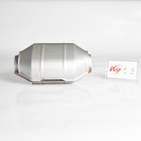Convertisseur catalytique à trois voies Euro 3 Euro 5 Euro 6 Camion Mini convertisseur catalytique universel à haut débit en métal