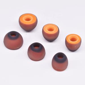 Puntas de Espuma de Silicona de 4.5mm Color Naranja para Auriculares Beats <span class=keywords><strong>JBL</strong></span>, Cubiertas de Espuma Viscoelástica para Reducción de Ruido - Product Image 4