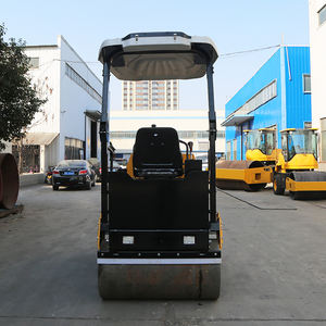 Inşaat makineleri çift tek davul 1ton2ton3ton4ton5ton8ton10ton behind ktör titreşim yolda binmek arkasında yürümek - Product Image 5