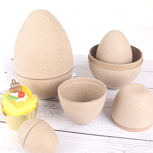 Œufs en papier biodégradables, petits cadeaux, <span class=keywords><strong>bricolage</strong></span>, personnalisables, non finis, décorations <span class=keywords><strong>de</strong></span> Pâques, jouets, œufs en papier creux, kits <span class=keywords><strong>de</strong></span> <span class=keywords><strong>bricolage</strong></span> - Product Image 3