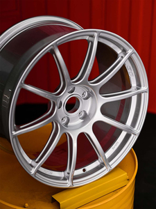Jantes en alliage forgé argenté brossé Premium JDM 18 19 20 21 22 pouces 5x112 5x120 5x1143 pour voitures particulières Audi Nismo - Product Image 2