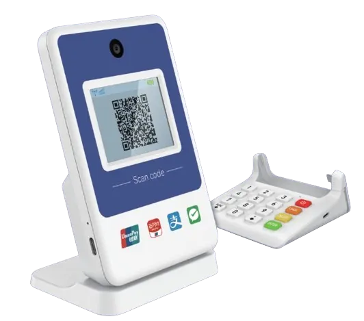 JHL FINTECH kablosuz ses hoparlör qr kod okuyucu dijital ödeme alışveriş merkezi restoran için mobil ödeme soundbox terminali