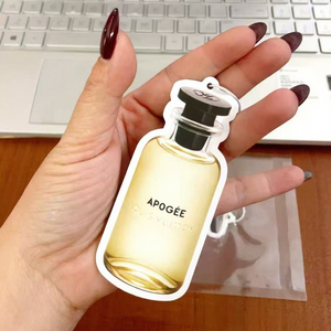 Flacon de parfum solide de marque de luxe, pendentif diffuseur de parfum pour voiture |   Désodorisant d'aromathérapie écologique et longue durée - Product Image 4