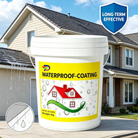 Peinture d'étanchéité polyuréthane pour toitures, idéale pour les fuites aux angles et les systèmes de drainage, pour éviter l'accumulation d'eau sur les murs et toitures.