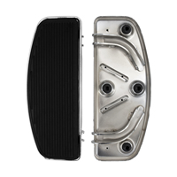Kit de repose-pieds avant en aluminium pour moto Harley Dyna Street Bob Low Rider 06-17