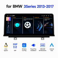 Sistema Multimedia para Automóvil con Linux de 10.25 Pulgadas, con CarPlay Inalámbrico y Android Auto para BMW Serie 3 E60 E61 E63 E64 2013-2017, Pantalla Táctil