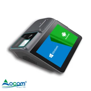 POS-M1106 OCOM 11.6Inch Desktop Touch Screen Windows Android Pos Machine With Printer