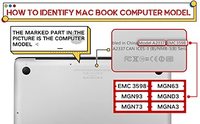 Remplacement d'Écran LCD pour MacBook Air 13" A2337 M1 2020 EMC 3598 Écran Rétina LCD Assemblage Complet