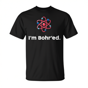 Camiseta Electron Joke Bored Quantum Physics Science Niels Bohr - Product Image 2
