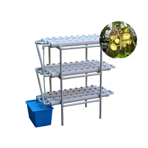 Kit de armario de cultivo para jardín interior, sistema hidropónico Vertical de tubería de PVC