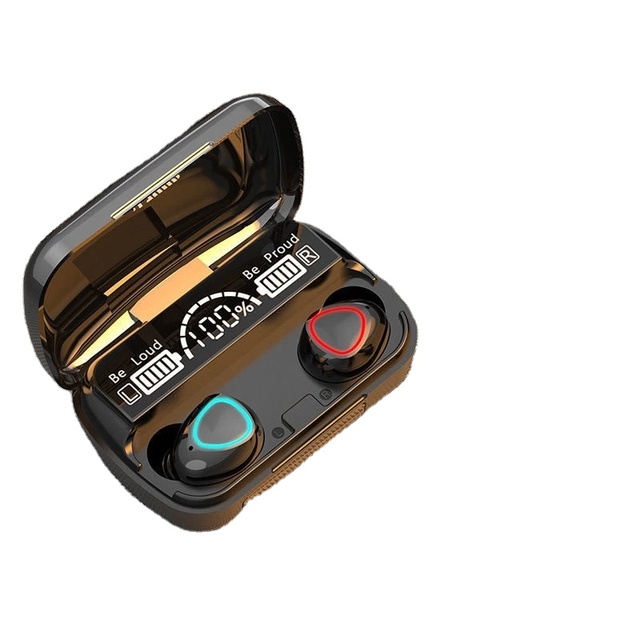 Hot Sale M10 TWS Wireless Earbuds 5.1 BT Sport Headphones with Microphone Charging Box Waterproof Gaming and 3D Functions