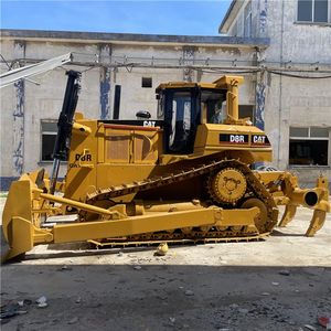 Bulldozer de orugas CAT D8R usado, 90% nuevo, maquinaria de construcción, bomba de motor, capacidad de nivelación de 4.2m, potencia de 150KW, probado y certificado, en stock. - Product Image 1