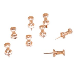 Punaises transparentes rondes en plastique pour tableau en liège à usage domestique - Product Image 3