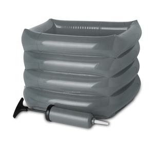 6 p pvc grey <strong>inflatable</strong> <strong>foot</strong> bath tub <strong>spa</strong> with hand pump for for fun & promotional& and - Product Image 1
