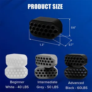Ejercitador de mandíbula de silicona, tonificador Facial y línea de mandíbula, Bola de Fitness, equipo de tonificación del cuello, herramienta de belleza Facial, ejercitador de doble mentón - Product Image 4