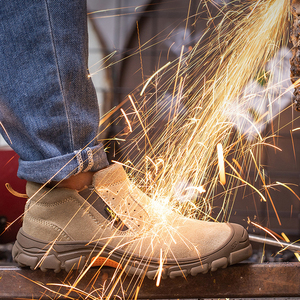 Chaussures de sécurité légères et <span class=keywords><strong>indestructibles</strong></span> pour hommes, équipement électrique sécurisé respirant, vente chaude dans les usines à bas prix en Égypte - Product Image 5
