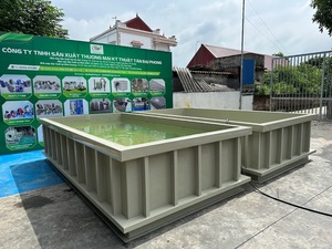 Tanques de presión rectangulares de plástico PE y HDPE, y tanques de PP (polipropileno) de diseño personalizado para productos químicos, agua, aceite y combustible, procedentes de Vietnam. - Product Image 3