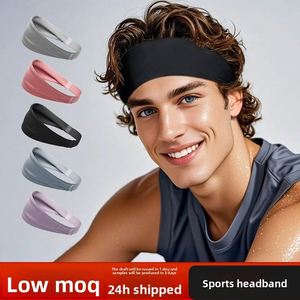 Bandeau de sport pour hommes de style européen et américain, absorbant la transpiration, pour le fitness, le yoga et la course à pied, avec fonction anti-transpiration transfrontalière - Product Image 4
