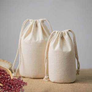 Bolsa Cosmética Ecológica Personalizada, Bolsa con Cordón de Algodón Orgánico para Joyería - Product Image 3