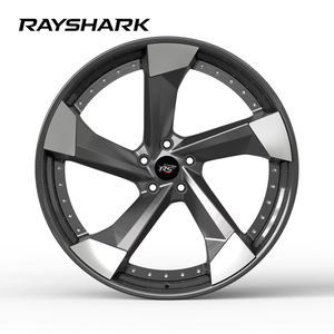 ล้อฟอร์จ RS Custom 5x112 แบบ 2 ชิ้น ขนาด 19 20 22 23 นิ้ว ลายคาร์บอนไฟเบอร์ สำหรับ RS3 RS4 RS5 RS6 RS7 RS Q8 TT RS - Product Image 3