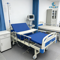 Lit médicalisé ABS personnalisé multifonctionnel manuel/électrique pour personnes âgées - Capacité 280 kg, garantie 3 ans, direct usine