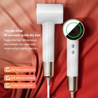 Sèche-cheveux sonique sans pales HD08 HS05 V15S V16 de qualité supérieure, haute vitesse, ions négatifs, puissance élevée, pour un coiffage optimal