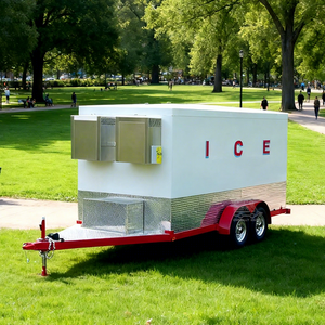 Street Food Mobile Truck Refrigerator Cold Room Refrigerated Trailers Small Refrigeration Unit For Trailer - Product Image 1