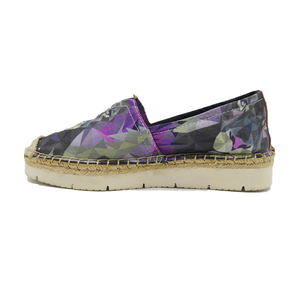 Venta caliente al por mayor de alta calidad de marca hecha a mano slip on mocasines Lino yute zapatillas planas personalizadas señoras mujeres hombres alpargatas - Product Image 2