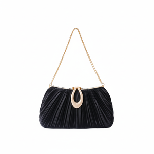 Bolsos de Mano y Bolsos de Hombro con Cuentas Metálicas y Patrón de Marco de Piedras, Forro de Algodón, Estilo Cartera - Product Image 1