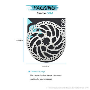 <span class=keywords><strong>Rotor</strong></span> Rem Cakram Sepeda Motor 220mm, Plat Cakram Rem 2.8mm, Plat <span class=keywords><strong>Rotor</strong></span> Rem untuk Light Bee X Segway X160 X260 Tala Ria X3 Mx3 - Product Image 5