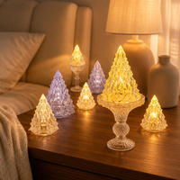Veilleuse LED en Plastique Fonctionnant sur Piles pour Décoration d'Intérieur, Ambiance Noël Diwali, Décoration de Tête de Lit Instagrammable