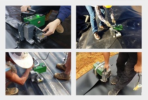 Soldadora Automática de Geomembranas de PVC: Soldadora de Láminas de PE Impermeables para Vertederos y Aplicaciones en Paredes - Product Image 6