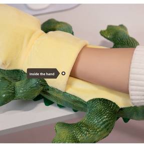 Nueva marioneta <span class=keywords><strong>de</strong></span> mano <span class=keywords><strong>de</strong></span> dibujos animados: un juguete interactivo adecuado para niños pequeños. Ranas hechas <span class=keywords><strong>de</strong></span> tela suave. Animal <span class=keywords><strong>de</strong></span> juguete. - Product Image 6