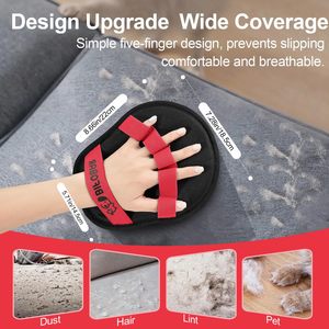 Guanto Riutilizzabile a Cinque Dita per Rimozione Elettrostatica dei Peli di Animali Domestici, Spazzola Magica per Cani, Gatti, Divani, Tappeti e Uso Domestico - Product Image 4